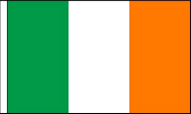 Ireland Hand Waving Flags